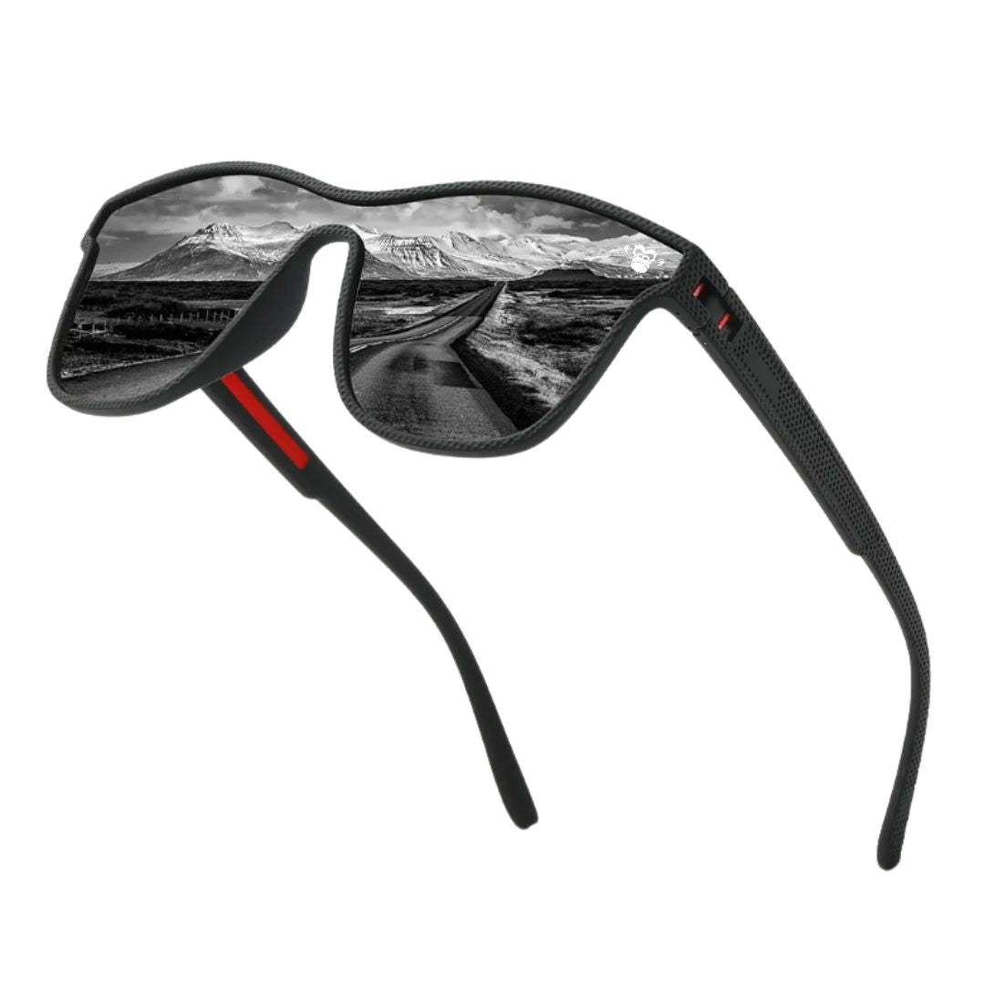 Krudy Monkey Vision sunglasses with HD polarized lens, offering maximum clarity and UV400 protection black 3