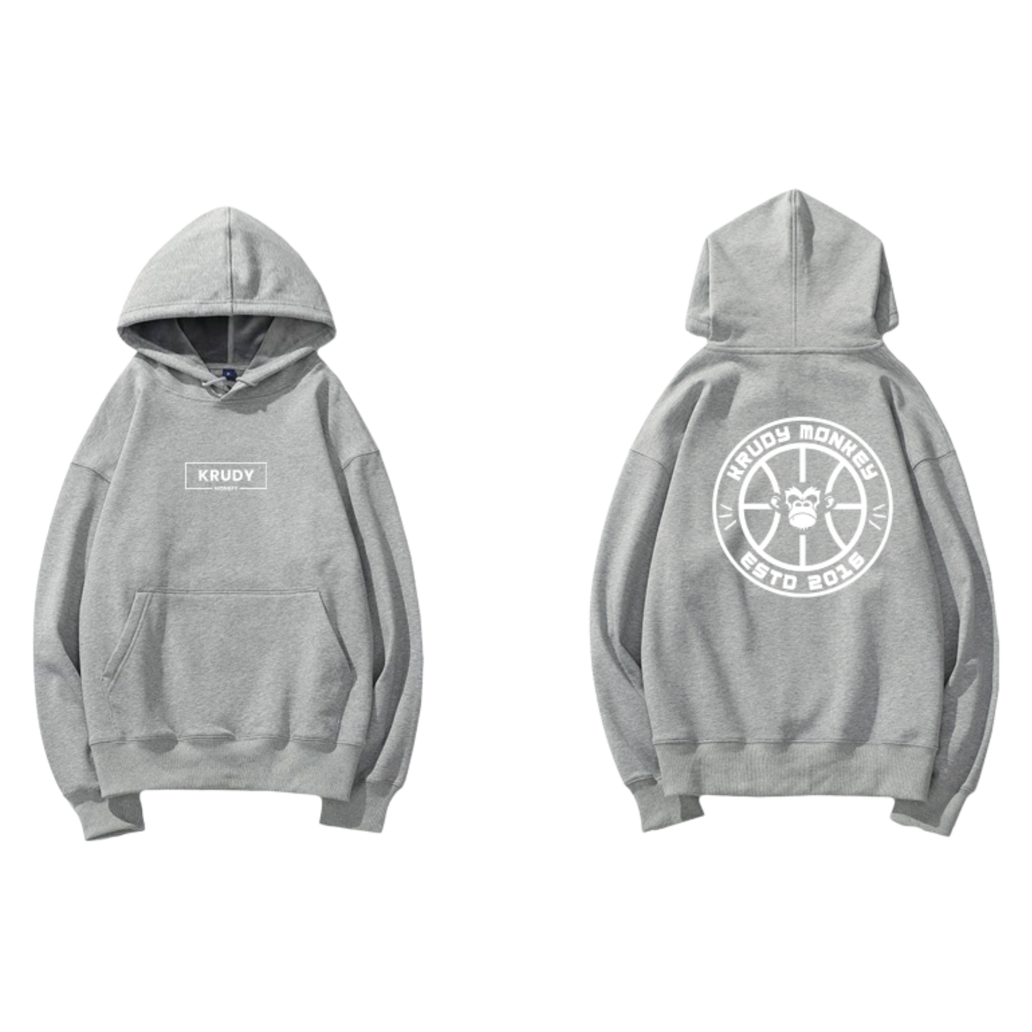 Krudy Monkey Baller Hoodie