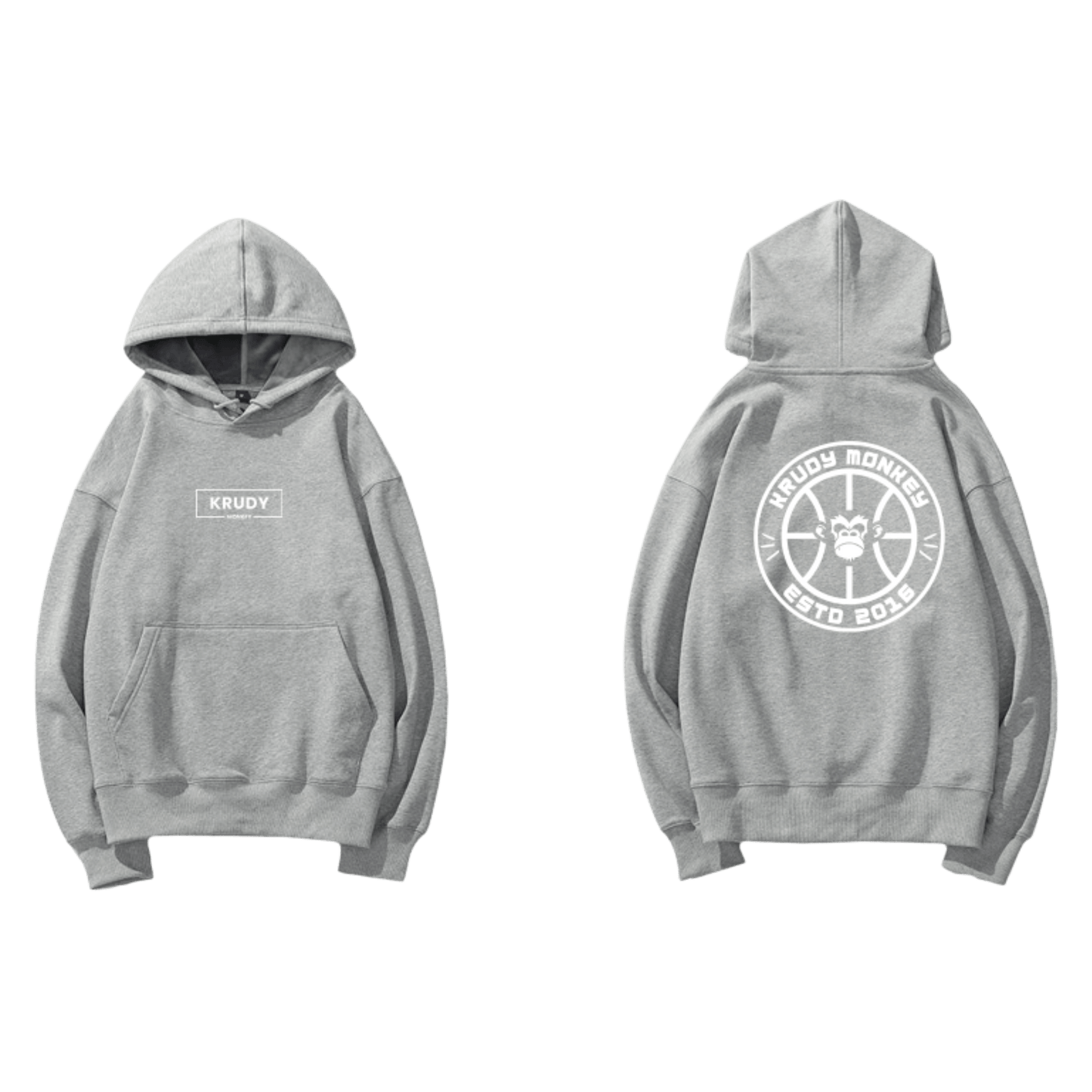 Sweat à capuche KM Mini Logo