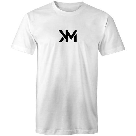 Krudy Monkey KM Mini Logo T White