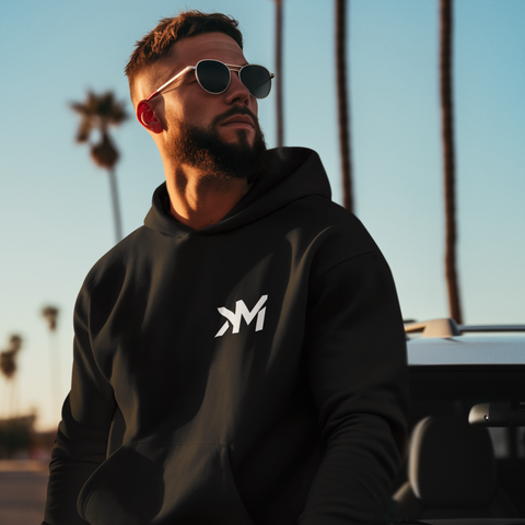 Sweat à capuche KM Mini Logo