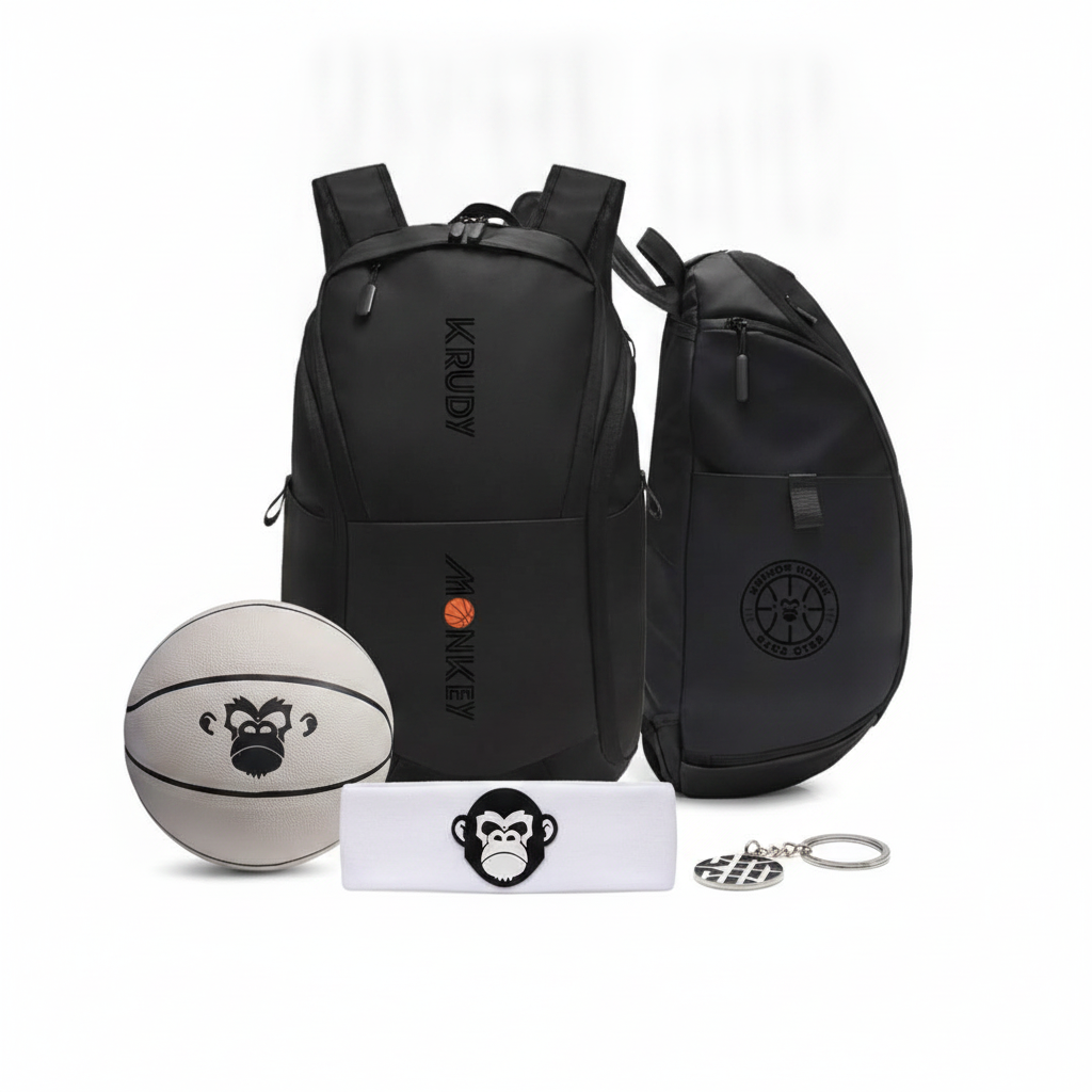 Krudy Monkey Baller Backpack Bundle