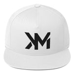 Krudy Monkey KM Flat Cap White