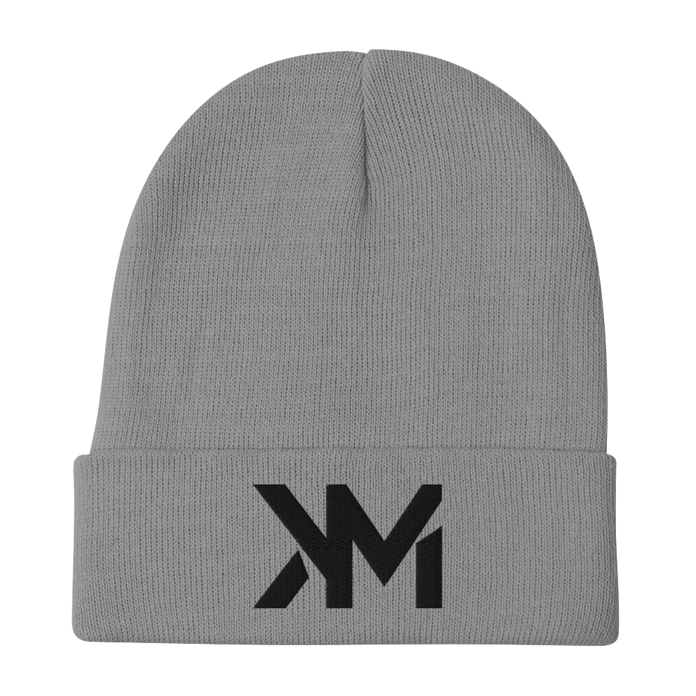 Krudy Monkey KM Logo Beanie Grey